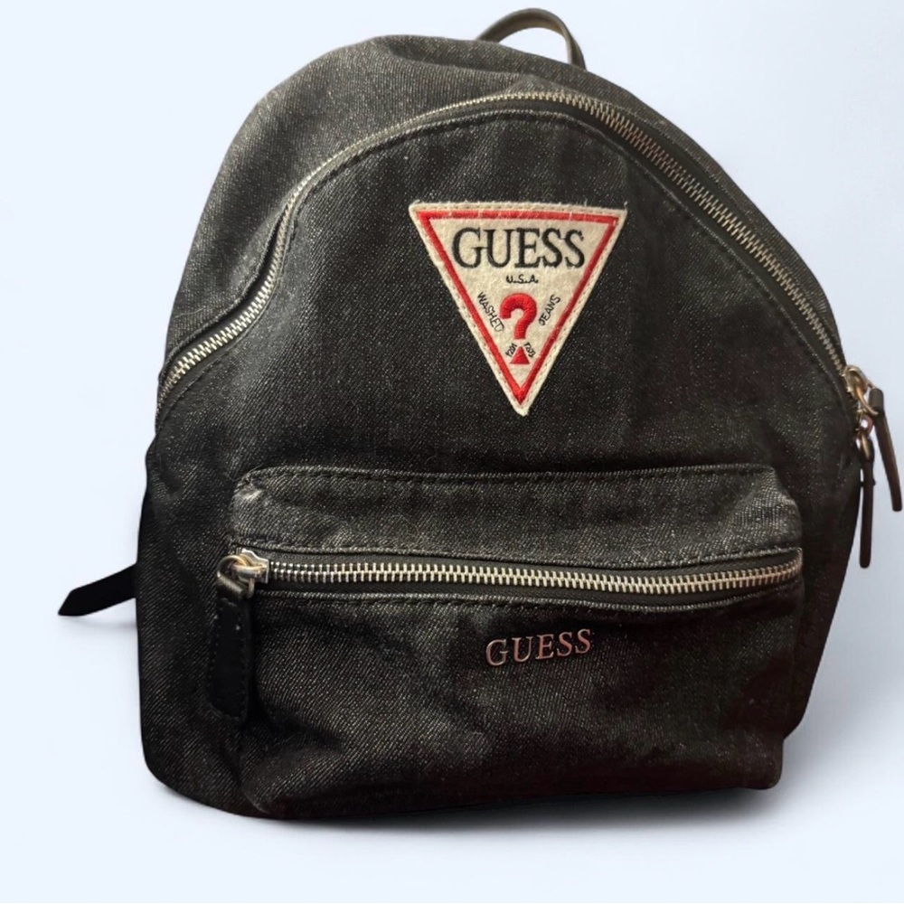 Guess Small Denim Backpack
